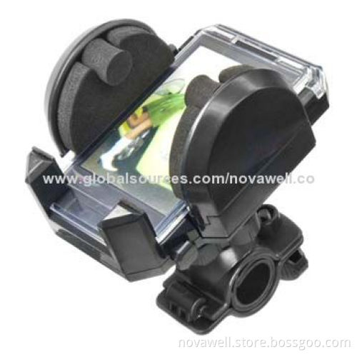Bicycle universal holder for various of mobile phones, PDA & GPS, Easy to install, OEM order welcome
